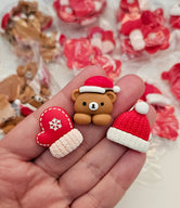 Embellies!! "Christmas Trio" - 3pcs