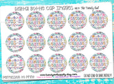 "Pastel Checkered Grade Levels" Pre K thru Third Grade - 1" Bottle Cap Images - INSTANT DOWNLOAD
