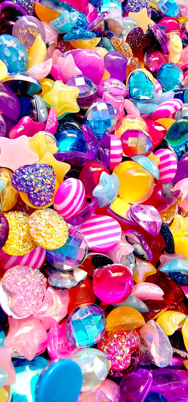 LIMITED EDITION Embellies Mix!! "Star Student" approx. 50 pieces/pack