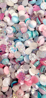 LIMITED EDITION Embellies Mix!! "Winter Wishes" approx. 50 pieces/pack