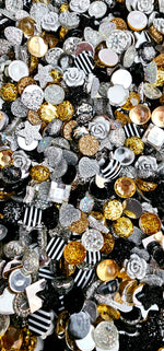 LIMITED EDITION Embellies Mix!! "NYE Celebration" approx. 50 pieces/pack