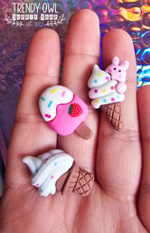 Embellies!! "Ice Cream!"  trio- 6pcs