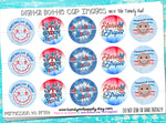 American Babe Patriotic Quotes- 1" Bottle Cap Images - INSTANT DOWNLOAD