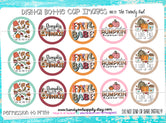 "Fall Sayings" Fall Quotes - 1" Bottle Cap Images - INSTANT DOWNLOAD