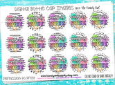 "Anything Is Popsicle"  - 1" Bottle Cap Images - INSTANT DOWNLOAD