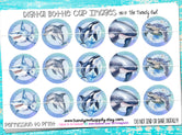 **FREEBIE FRIDAY** "Sea Creatures"  - 1" Bottle Cap Images - INSTANT DOWNLOAD