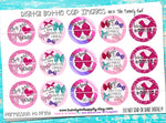 "Bow Addict" - Cute Hair Bow Sayings - 1" Bottle Cap Images - INSTANT DOWNLOAD