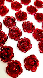 Embellies!! "Blood Rose" - 3pcs