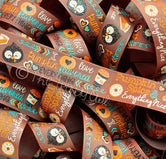 7/8" Pumpkin Everything - Fall/Thanksgiving Print - By The Yard