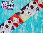 7/8", 1.5", 3" Christmas Nightmare - HALLOWEEN - BY THE YARD