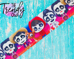 7/8", 1.5", 3" Coco Halloween Inspired Heat Transfer - BY THE YARD