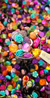 LIMITED EDITION Embellies Mix!! "Fall Is My Favorite Color" approx. 50 pieces/pack