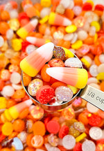 LIMITED EDITION Embellies!! "Candy Corn Cutie" Deluxe Mix approx. 50 pieces/pack