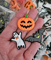 Embellies!! "Halloween Trio!" Rubber/Flex Style - 3pcs