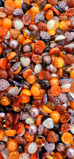 LIMITED EDITION Embellies Mix!! "Pumpkin Spice" approx. 50 pieces/pack