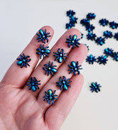 Embellies!! "Shiny Spiders" - 10pcs/pack
