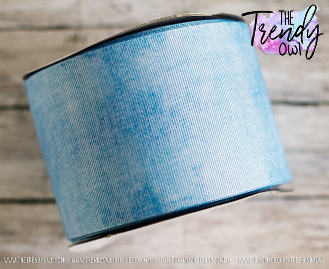 3" Light Denim - Heat Transfer - BY THE YARD