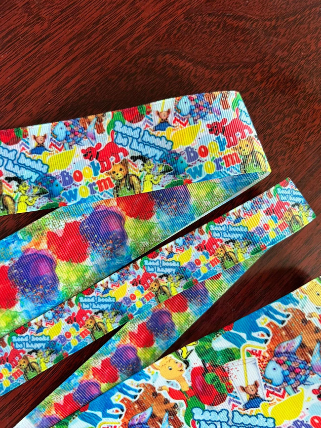 1.5" & 3" Storybook/Bookworm - BY THE YARD