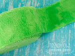 3" Green Faux Fur - BY THE YARD
