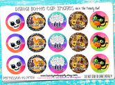 "BOO Crew" Halloween/Fall Sayings  - 1" Bottle Cap Images - INSTANT DOWNLOAD