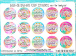 Self-Care Flowers / Motivational Sayings - 1" Bottle Cap Images - INSTANT DOWNLOAD