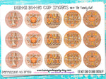 Thanksgiving Vibes, Fall Sayings - 1" Bottle Cap Images - INSTANT DOWNLOAD