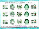 Just Plain Lucky - St. Patrick's Day Sayings - 1" Bottle Cap Images - INSTANT DOWNLOAD