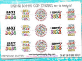 Happy New Year 2023! - New Year Sayings - 1" Bottle Cap Images - INSTANT DOWNLOAD