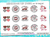 Cupid's Delivery Co. - Valentine's Day Sayings - 1" Bottle Cap Images - INSTANT DOWNLOAD