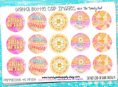 Happy Thoughts Quotes - 1" Bottle Cap Images - INSTANT DOWNLOAD