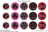 Anti Valentine's Day - 1" Bottle Cap Images - INSTANT DOWNLOAD