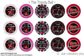 Anti Valentine's Day - 1" Bottle Cap Images - INSTANT DOWNLOAD