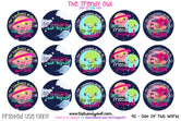 Out Of This World! - Space/Planet Themed - 1" BOTTLE CAP IMAGES - INSTANT DOWNLOAD