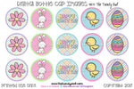 Happy Easter! - 1" BOTTLE CAP IMAGES - INSTANT DOWNLOAD