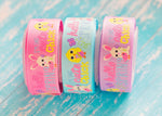 7/8" Hello Spring! Easter Inspired Prints - 5yd Roll