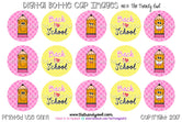Cute Pencils - Back To School Themed - 1" Bottle Cap Images - INSTANT DOWNLOAD