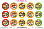 Must Love Tacos - 1" BOTTLE CAP IMAGES - INSTANT DOWNLOAD