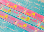 7/8" Hello Spring! Easter Inspired Prints - 5yd Roll