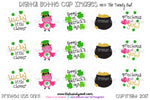 Lucky Little Clover - St. Patrick's Day Themed - 1" BOTTLE CAP IMAGES - INSTANT DOWNLOAD