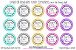 BORN to - 1" Bottle Cap Images - INSTANT DOWNLOAD