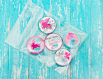 Flat Back Buttons M2M Cuter Than Cupid! Valentine's Day Collection - 5pc Set