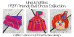 1pc. Circus! Felties - UNTRIMMED