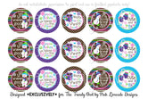 Cute & Cozy Winter Inspired - 1" Bottle Cap Images - INSTANT DOWNLOAD