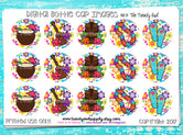 Hawaiian Luau! - 1" BOTTLE CAP IMAGES - INSTANT DOWNLOAD