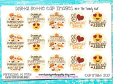 Peace, Love, Pumpkin Pie - Fall/Thanksgiving Inspired - 1" BOTTLE CAP IMAGES - INSTANT DOWNLOAD