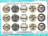 Happy New Year! 2018 - 1" BOTTLE CAP IMAGES - INSTANT DOWNLOAD