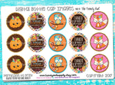 Fall Friends - Thanksgiving Inspired Sayings - 1" Bottle Cap Images - INSTANT DOWNLOAD