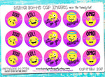 Emojis!! - 1" Bottle Cap Images - INSTANT DOWNLOAD