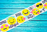 3" Emoji Faces Print - 5yd Roll