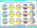 Eggstra Chick - Easter Chick Inspired - 1" Bottle Cap Images - INSTANT DOWNLOAD